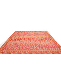 Tappeto Kilim Afghanistan 260x293 Arancione Ros 2