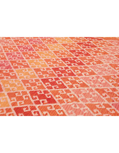 Tappeto Kilim Afghanistan 260x293 Arancione Ros