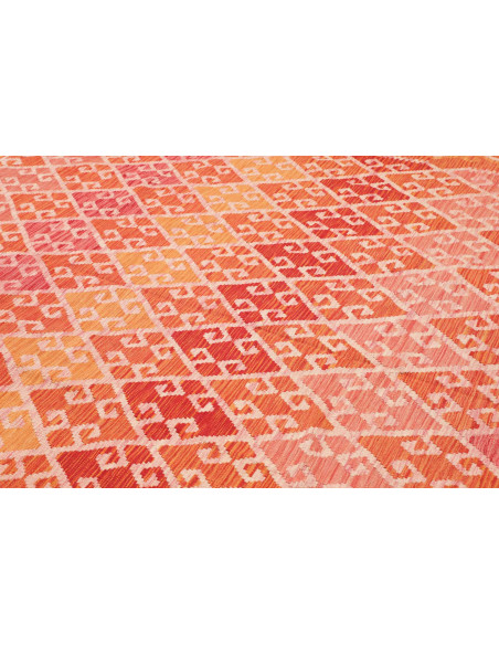Tappeto Kilim Afghanistan 260x293 Arancione Ros