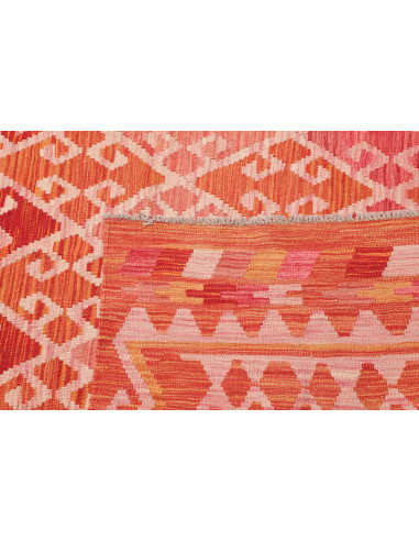 Tappeto Kilim Afghanistan 260x293 Arancione Ros
