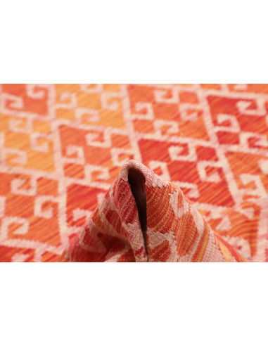 Tappeto Kilim Afghanistan 260x293 Arancione Ros