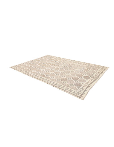 Tappeto Kilim Afghanistan 206x295 Grigio Chiaro