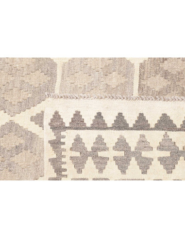 Tappeto Kilim Afghanistan 206x295 Grigio Chiaro