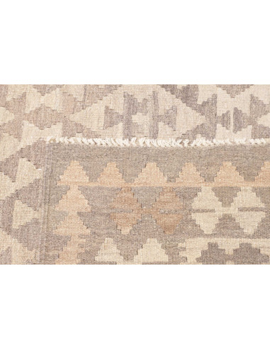 Rug Kilim Afghanistan 196x293 Beige Cream Light