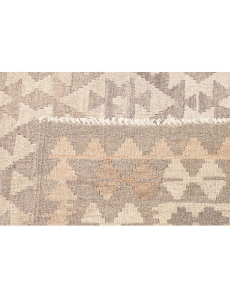 Rug Kilim Afghanistan 196x293 Beige Cream Light