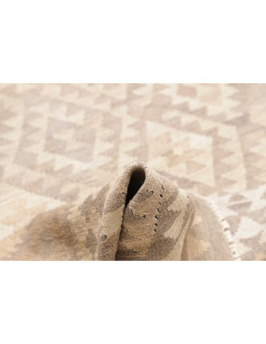Rug Kilim Afghanistan 196x293 Beige Cream Light
