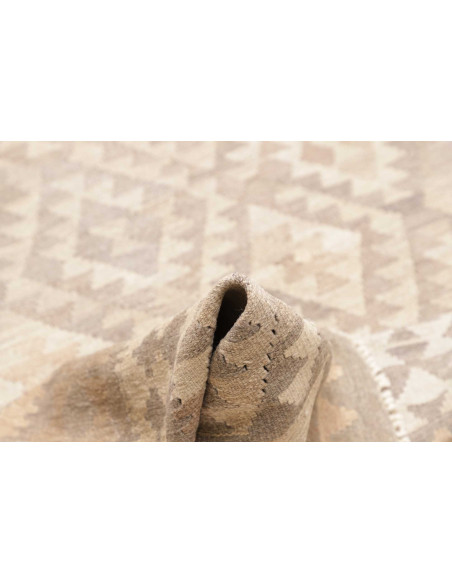 Rug Kilim Afghanistan 196x293 Beige Cream Light