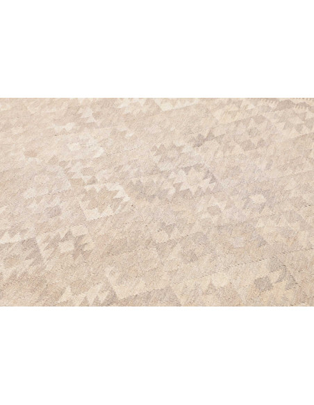 Tappeto Kilim Afghanistan 208x294 Grigio Crema