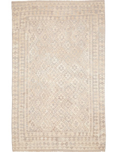 Tappeto Kilim Afghanistan 187x300 Beige Crema B