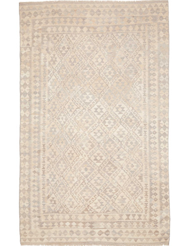 Tappeto Kilim Afghanistan 187x300 Beige Crema B