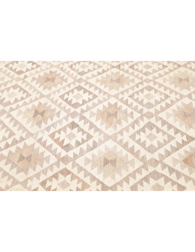 Rug Kilim Afghanistan 205x296 Cream White Grey