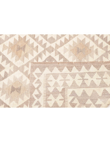 Rug Kilim Afghanistan 205x296 Cream White Grey