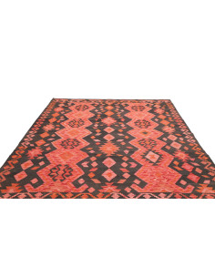 Tappeto Kilim Afghanistan 209x292 Grigio Antrac 2