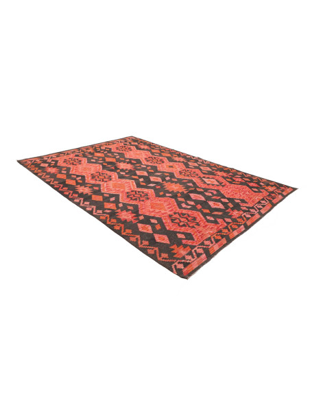 Tappeto Kilim Afghanistan 209x292 Grigio Antrac
