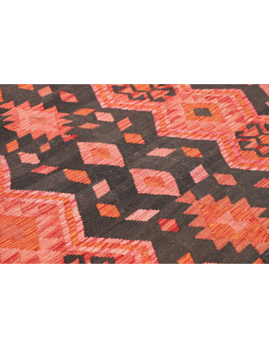 Tappeto Kilim Afghanistan 209x292 Grigio Antrac