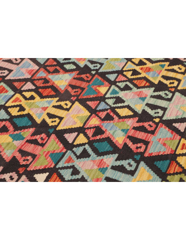 Rug Kilim Afghanistan 204x288 Multicolor On Cha