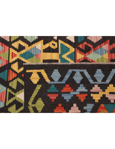 Rug Kilim Afghanistan 204x288 Multicolor On Cha