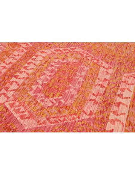 Tappeto Kilim Afghanistan 205x289 Arancione Ros