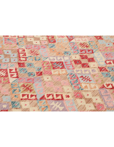 Tappeto Kilim Afghanistan 203x273 Blu Pastello