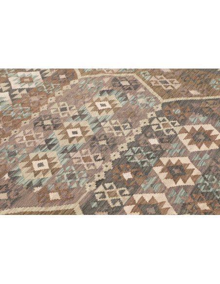 Rug Kilim Afghanistan 210x299 Brown Beige Grey