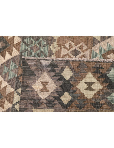 Rug Kilim Afghanistan 210x299 Brown Beige Grey