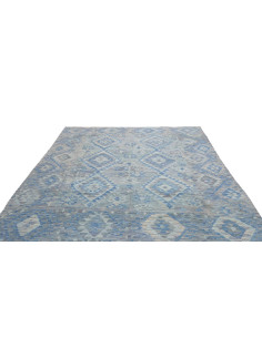 Rug Kilim Afghanistan 204x281 Blue Light Blue G 2