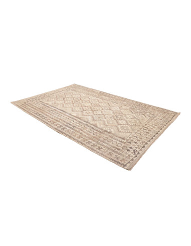 Rug Kilim Afghanistan 198x291 Cream Beige Brown