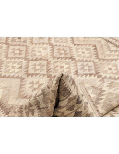 Rug Kilim Afghanistan 198x291 Cream Beige Brown