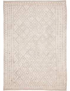 Rug Kilim Afghanistan 209x292 Beige Greige Crea