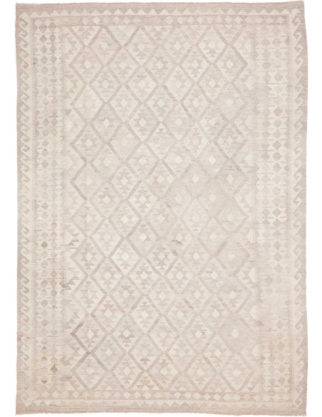 Rug Kilim Afghanistan 209x292 Beige Greige Crea