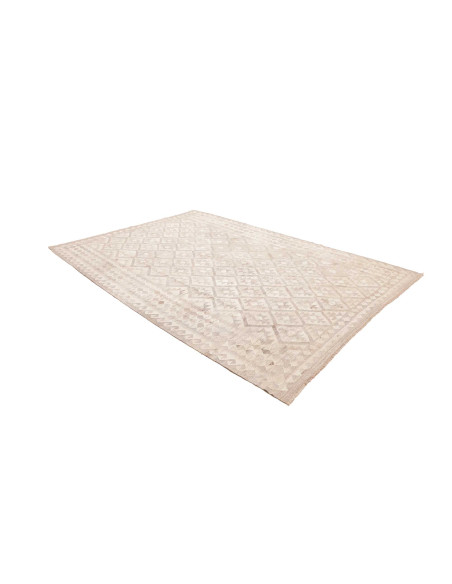 Rug Kilim Afghanistan 209x292 Beige Greige Crea