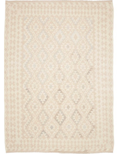 Tappeto Kilim Afghanistan 203x281 Crema Beige G