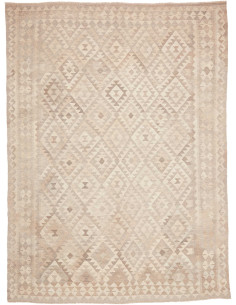 Rug Kilim Afghanistan 212x289 Beige Sand Light