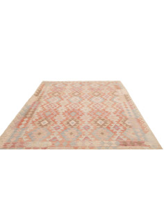 Tappeto Kilim Afghanistan 204x287 Crema Beige P 2