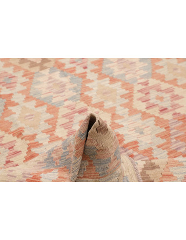 Tappeto Kilim Afghanistan 204x287 Crema Beige P