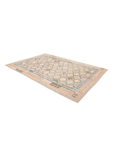 Tappeto Kilim Afghanistan 200x292 Beige Sabbia