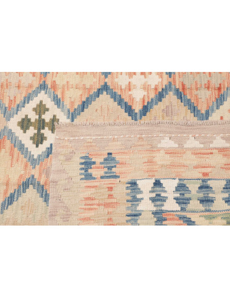 Tappeto Kilim Afghanistan 200x292 Beige Sabbia