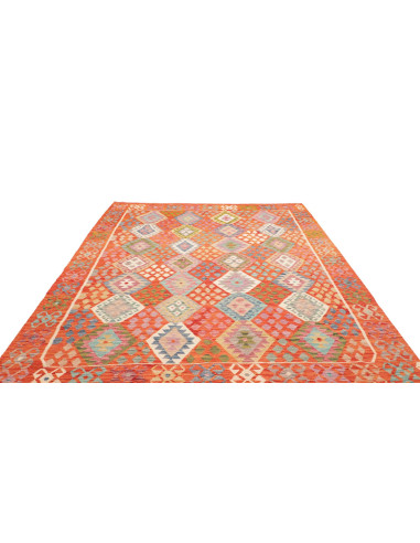 Tappeto Kilim Afghanistan 208x291 Arancio Terra