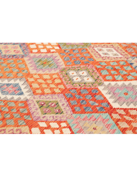 Rug Kilim Afghanistan 208x291 Orange Terracotta