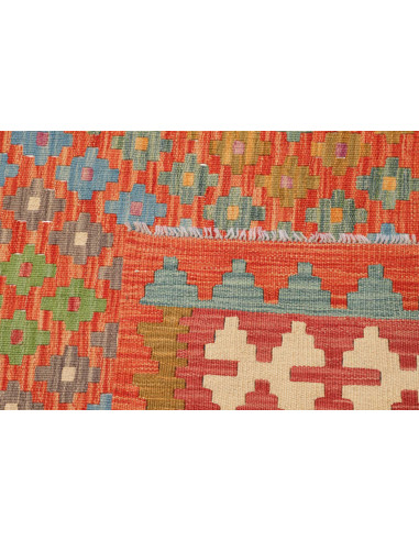 Rug Kilim Afghanistan 203x291 Terracotta Orange