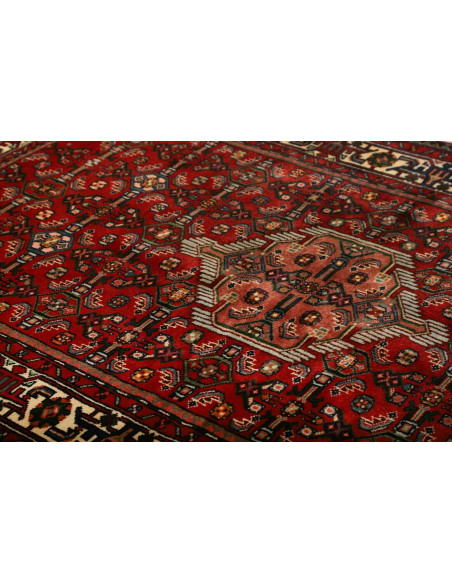 136x207 Cm Persian Tribal Rug, Persia, Wool On Cotton