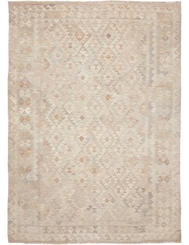 Tappeto Kilim Afghanistan 216x292 Beige Avorio