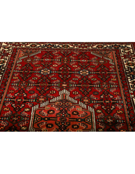 136x207 Cm Persian Tribal Rug, Persia, Wool On Cotton