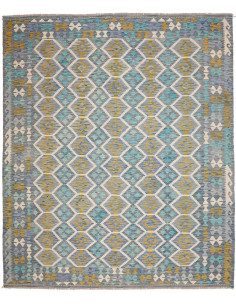 Rug Kilim Afghanistan 250x299 Turquoise Blue Ye