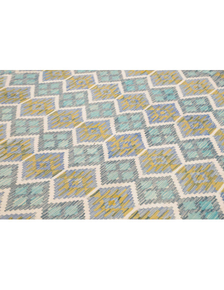 Rug Kilim Afghanistan 250x299 Turquoise Blue Ye