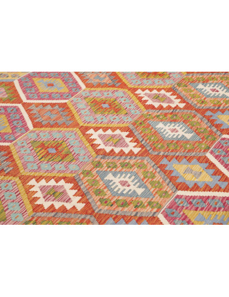 Rug Kilim Afghanistan 250x298 Terracotta Red Li