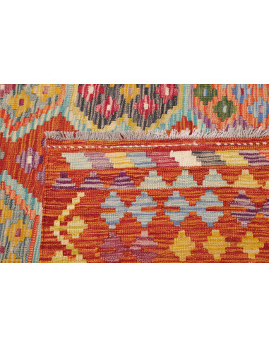 Rug Kilim Afghanistan 256x350 Terracotta Red Ye