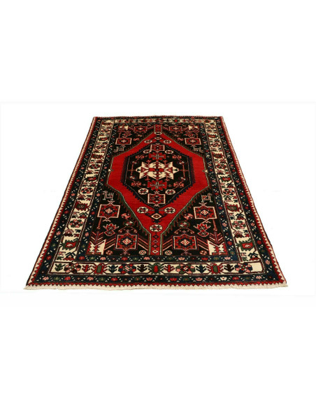 138x203 Cm Persian Tribal, Wool, Geometric Medallion