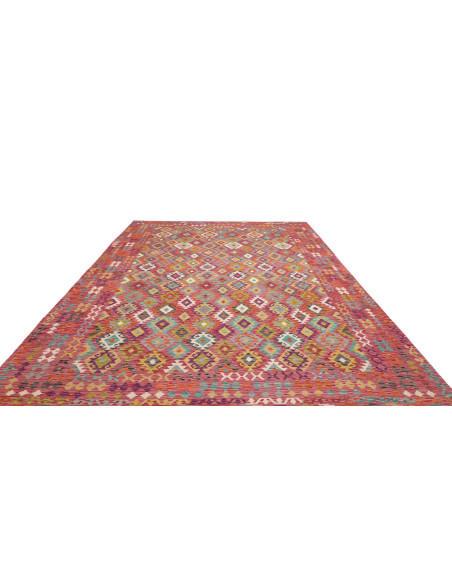 Rug Kilim Afghanistan 263x357 Terracotta Multic