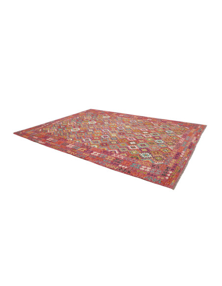 Rug Kilim Afghanistan 263x357 Terracotta Multic